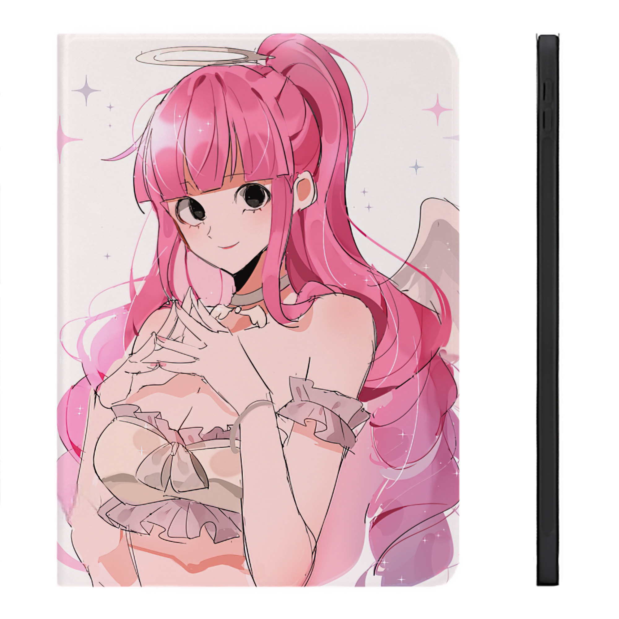 （画像用） ワンピース ONE PIECE IPadケース ペンホルダー付き ブックスタイルデザイン